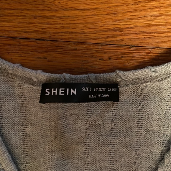 Tweed gray crop top - Picture 2 of 2